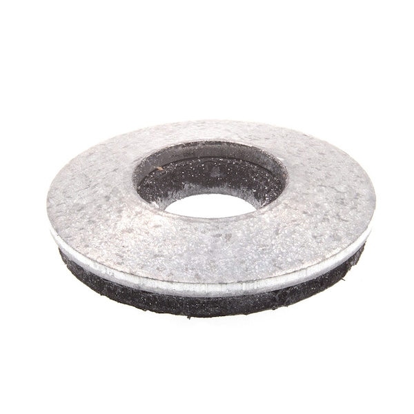 Prime-Line Sealing Washer, Fits Bolt Size 1/4 in EPDM/Steel, Galvanized Finish, 25 PK 9084414 - main